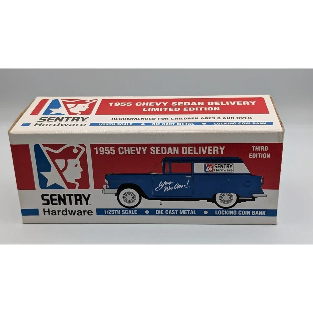 Liberty Classics Sentry Hardware 1955 Chevy Sedan Delivery BANK 1/25 Scale